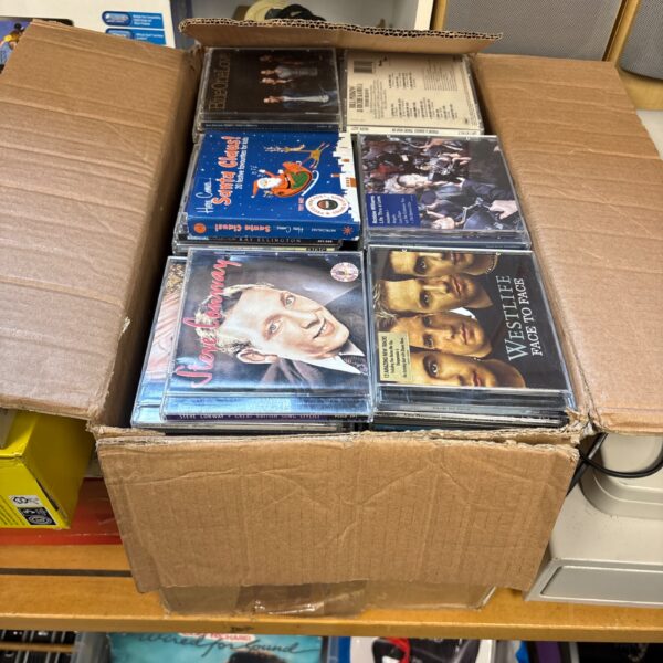 Large lot of assorted music CDs for collectors and enthusiasts.