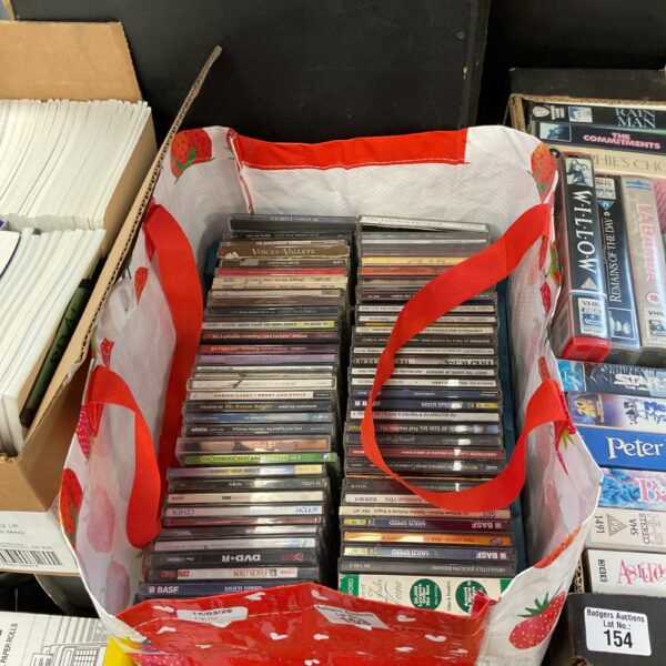 Large lot of music CDs for collectors and listeners.