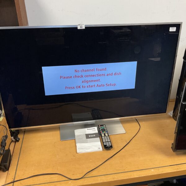 Panasonic Viera TX-L47DT50B LCD television front view.