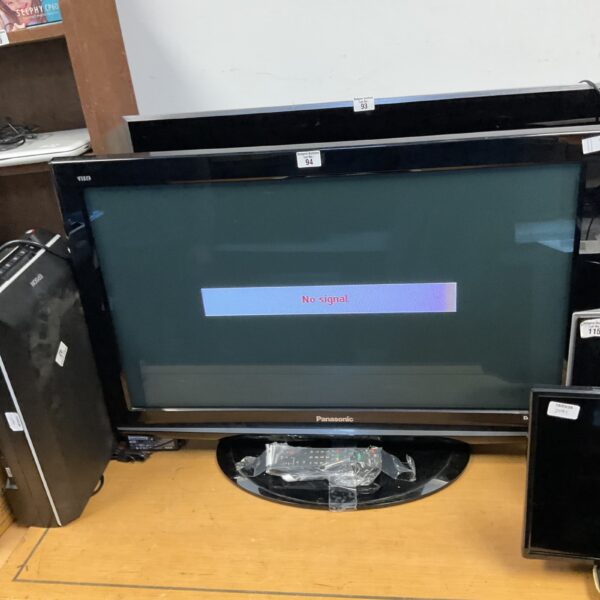 Used Panasonic Viera TX-P37X10B 37 inch plasma television for sale.