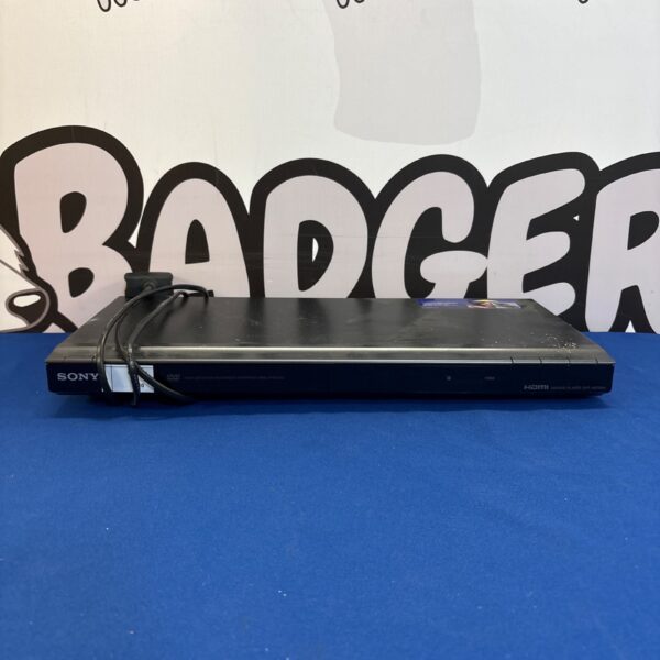 Black Sony DVP-NS708H DVD player for home entertainment.