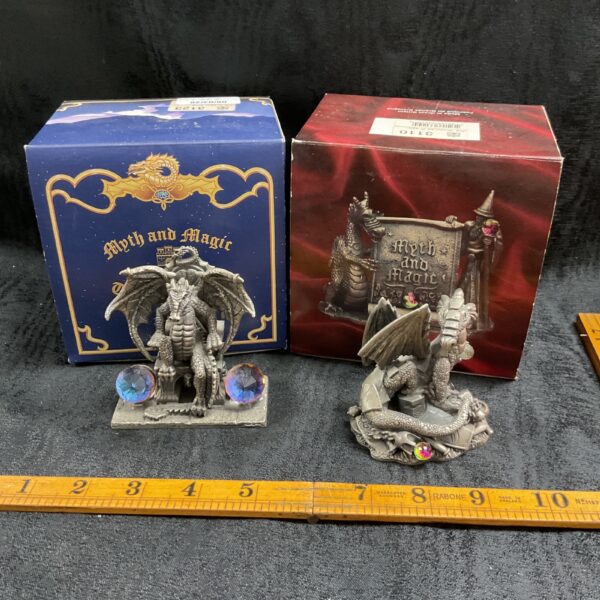 Tudor Mint Dragon King sculpture from the Myth and Magic collection.